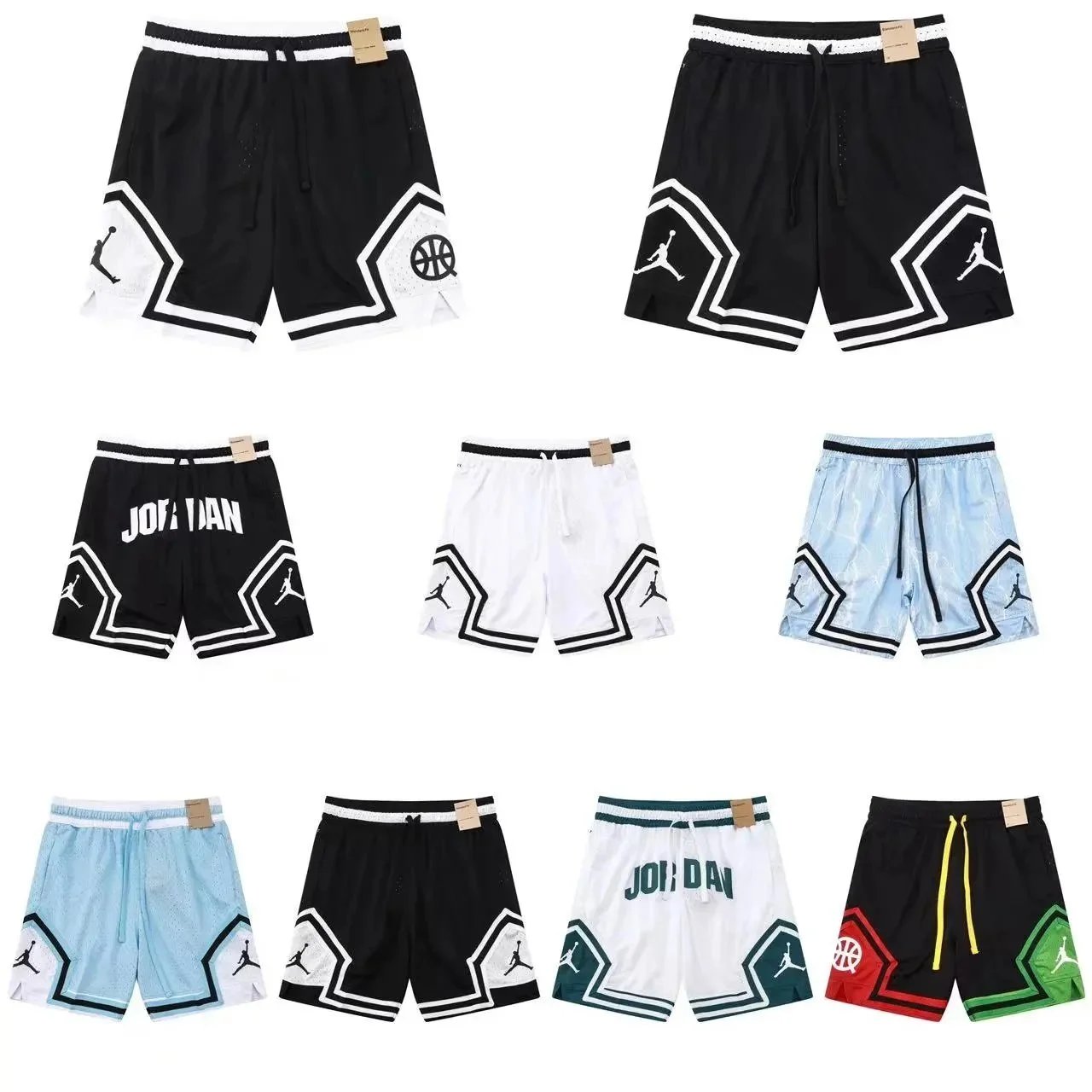 Jordan Basketball Shorts Men's Athletic Workout Training Sportswear