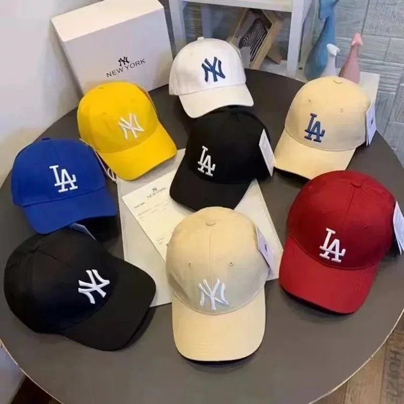 NY Yankees LA Dodgers Baseball Caps Adjustable Hat for Men Women