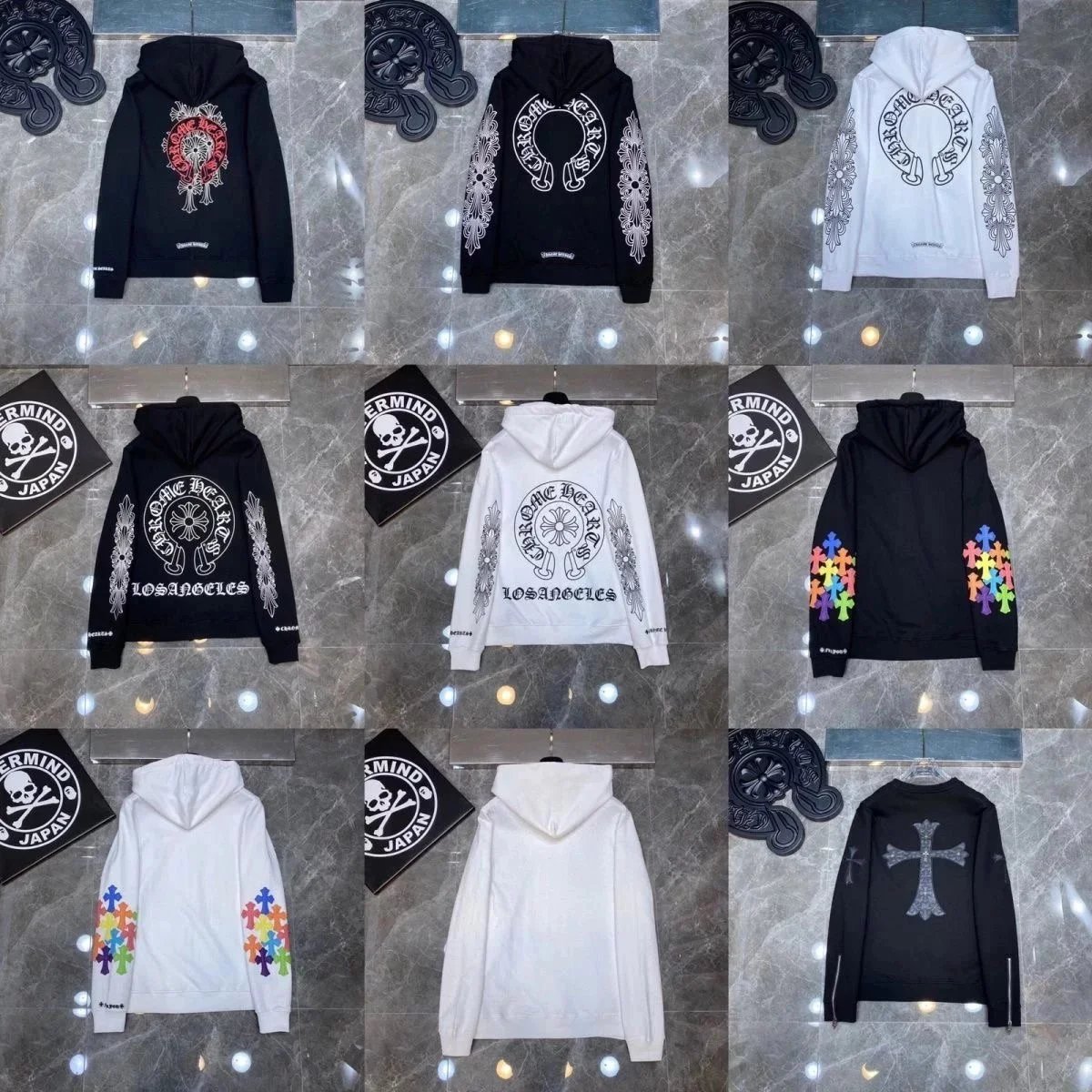 Chrome Hearts Hoodies Sweatshirts Los Angeles Design