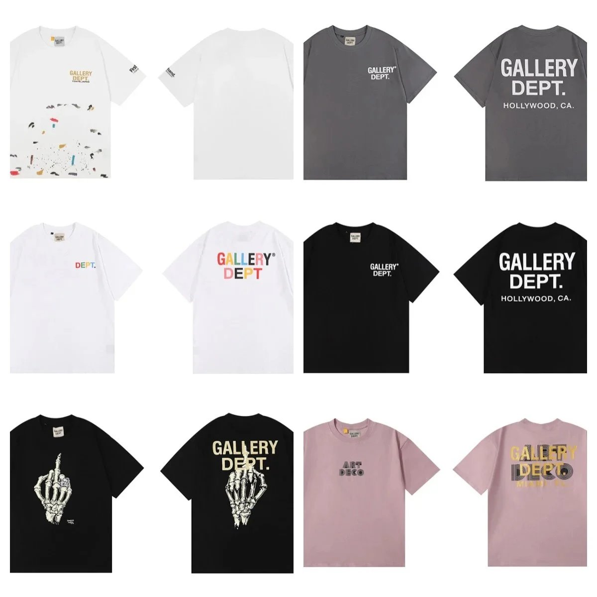 Gallery Dept. T-Shirts Hollywood CA Streetwear Fashion