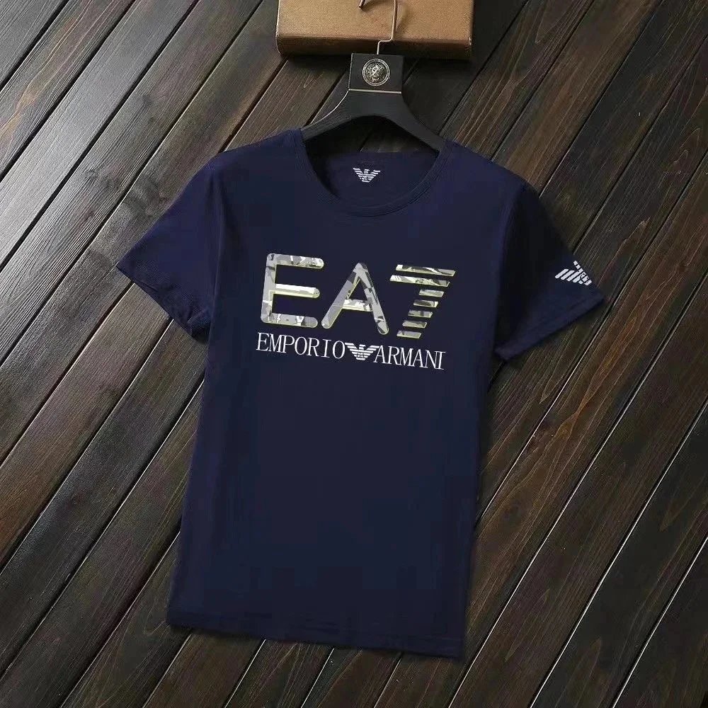 EA7 Emporio Armani Logo T-Shirt Men's Fashion Casual Wear