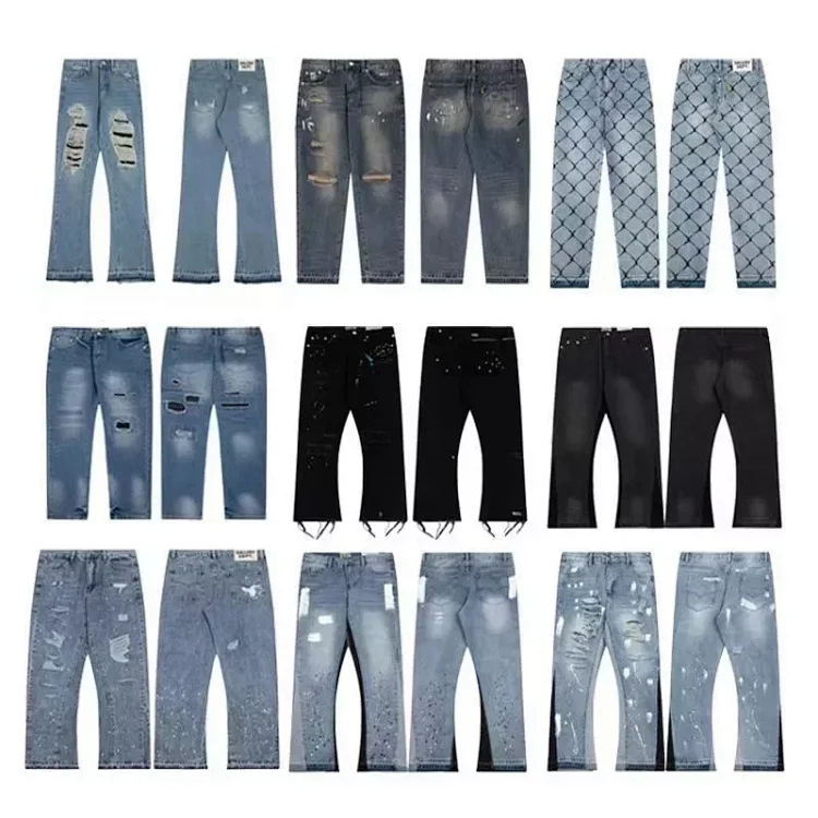 Men's Fashion Denim Jeans Ripped Distressed Stylish Pants