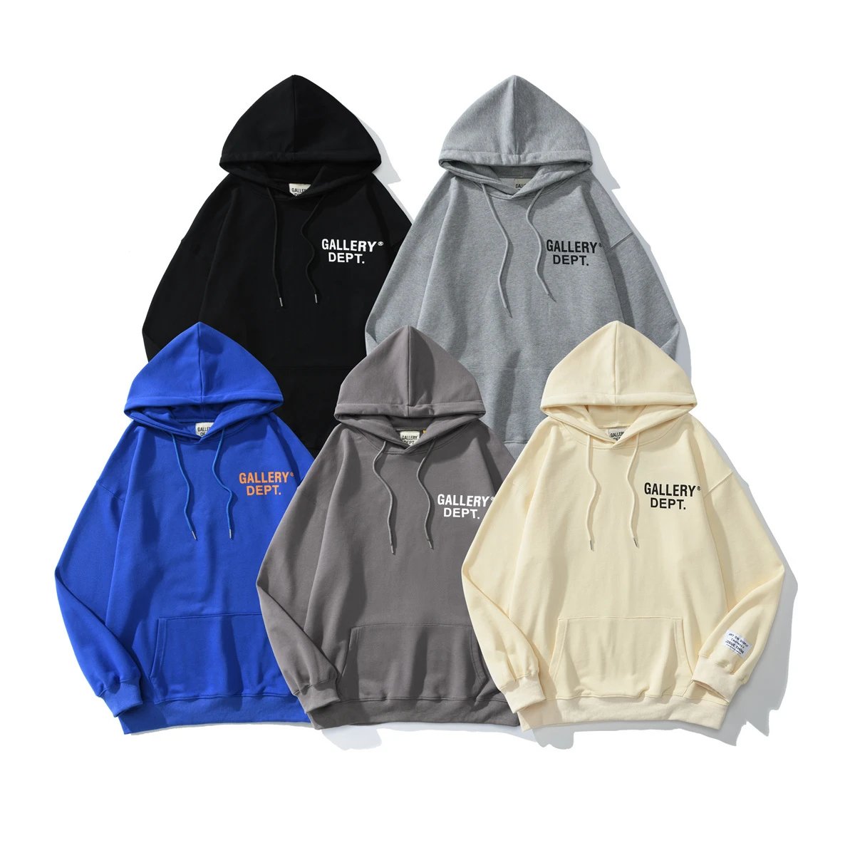 GALLERY DEPT. Hoodie Sweatshirt Unisex Oversized Logo Pullover