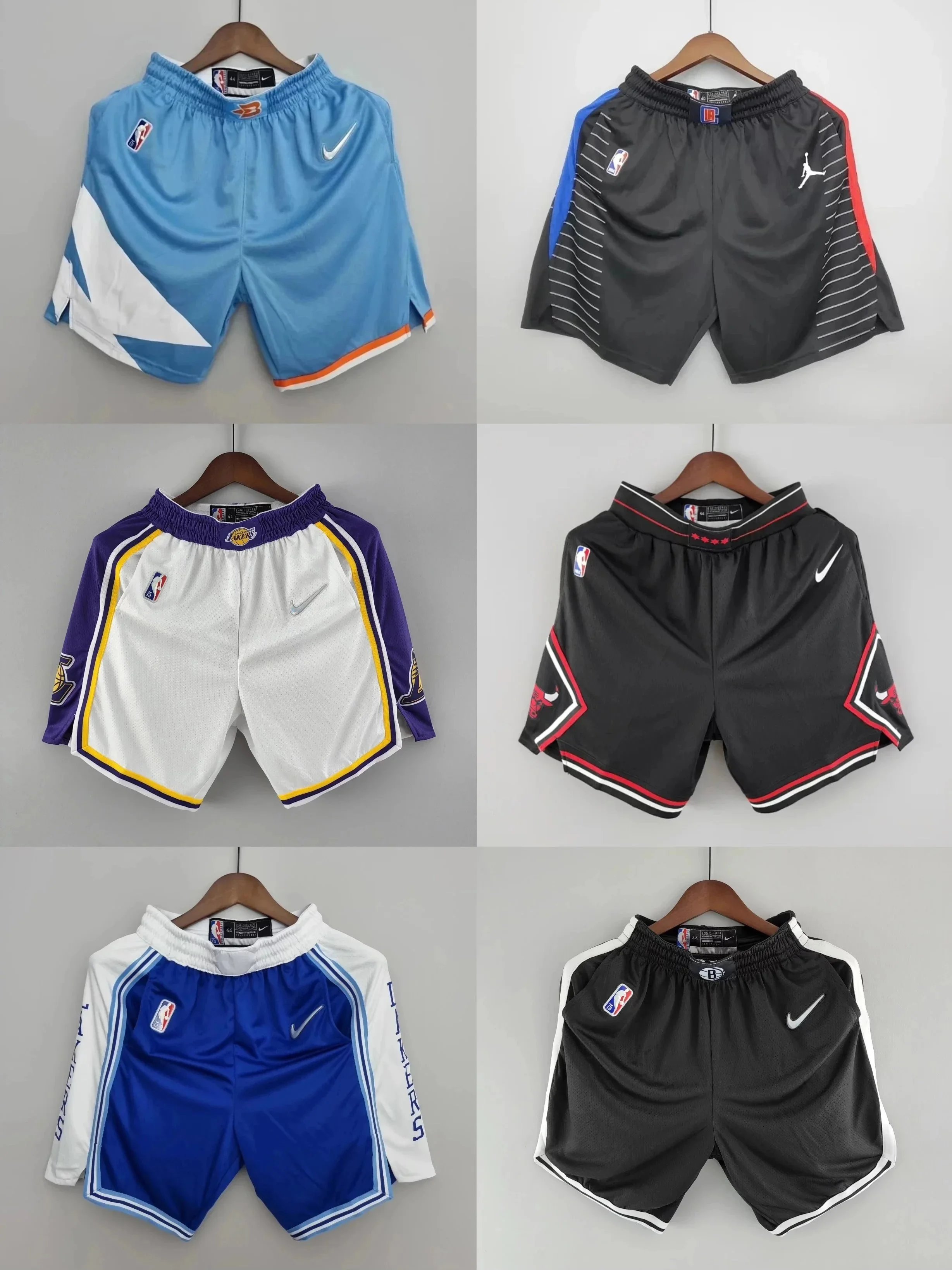 NBA Basketball Shorts for Men and Women - Authentic Team Styles