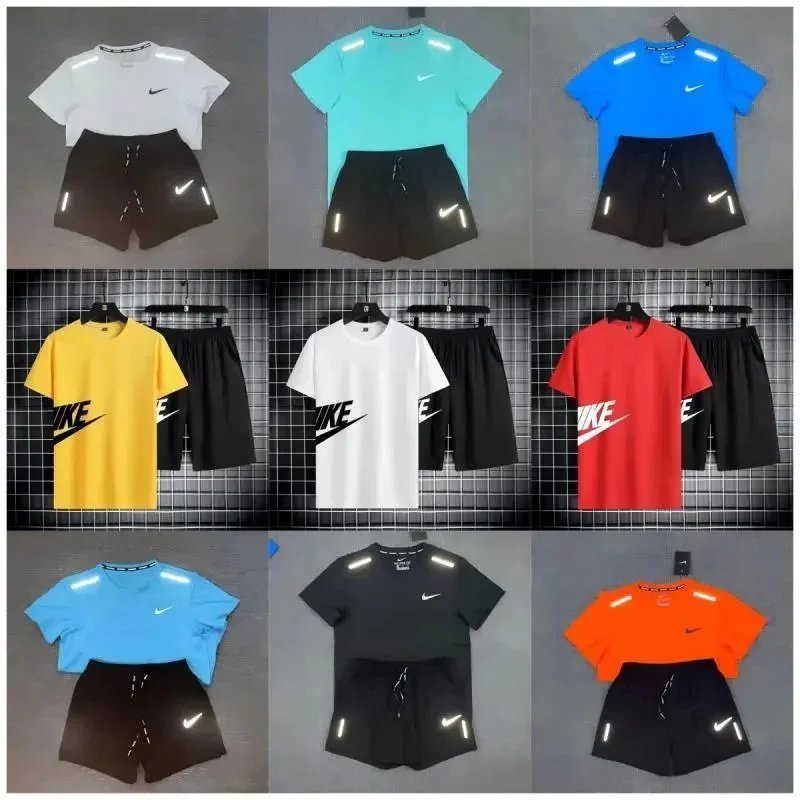 Nike Men's Sportswear T-Shirt and Shorts Set