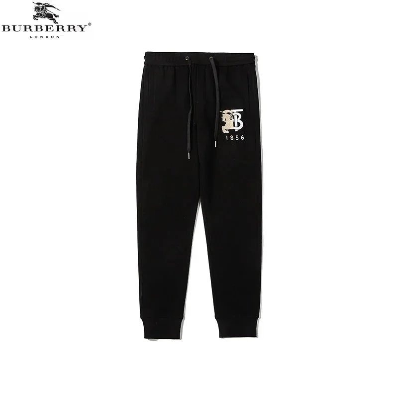 Burberry Black Logo Embroidered Sweatpants 1856