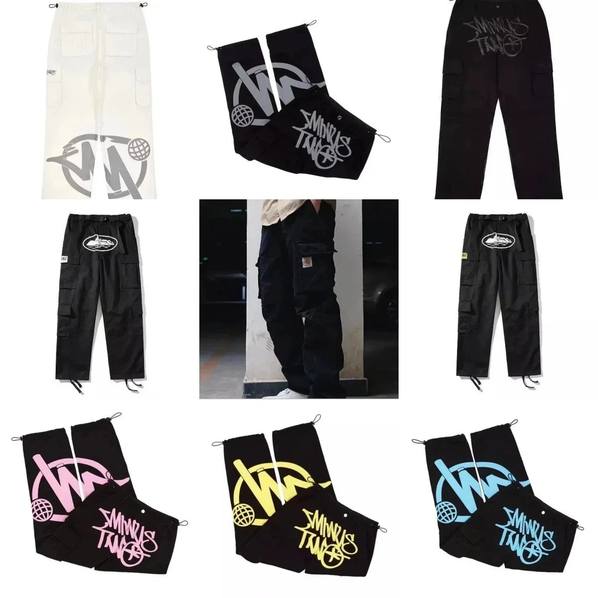 Swing's Two Cargo Pants Streetwear Fashion Brand