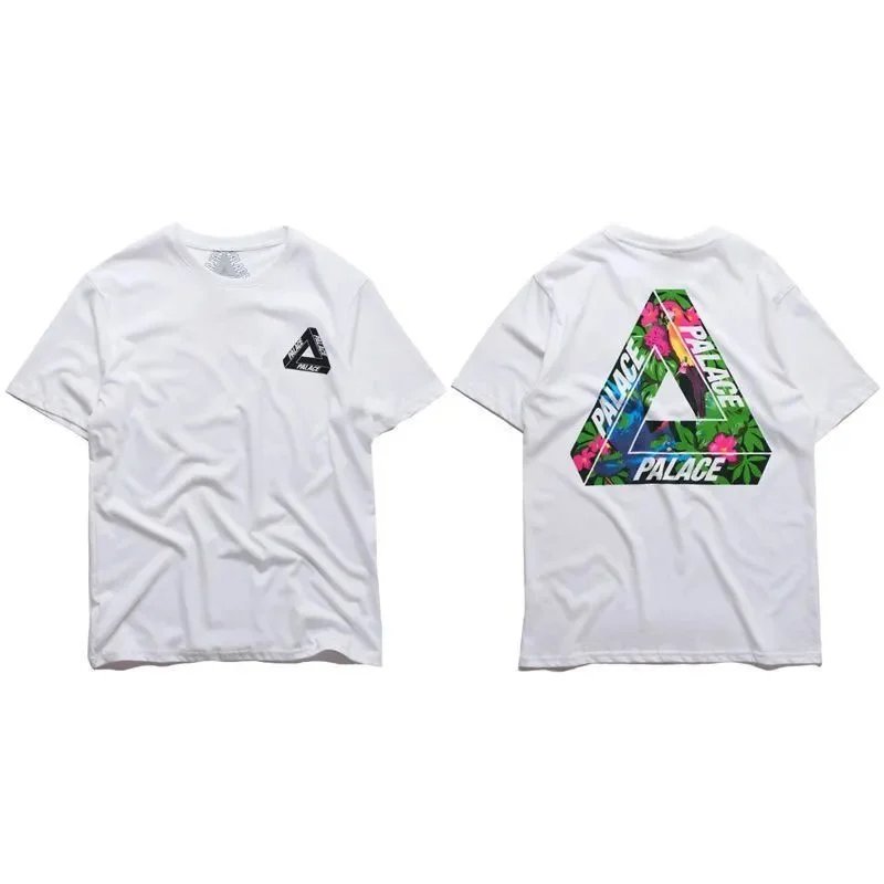 Palace Tropical Triangle Logo White T-Shirt