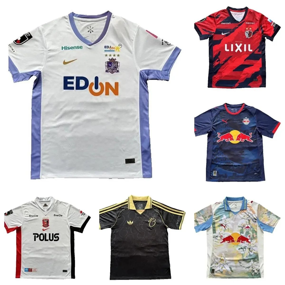 Official Soccer Jerseys from Top Clubs and Brands
