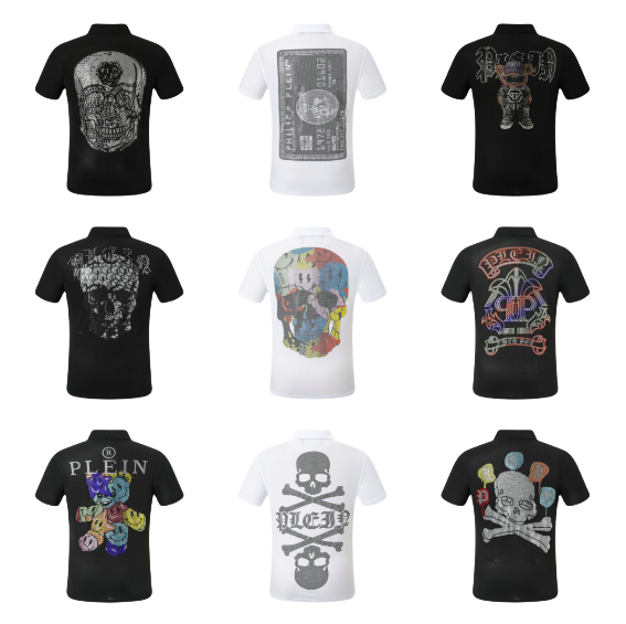 Plein Skull Design T-Shirts for Men