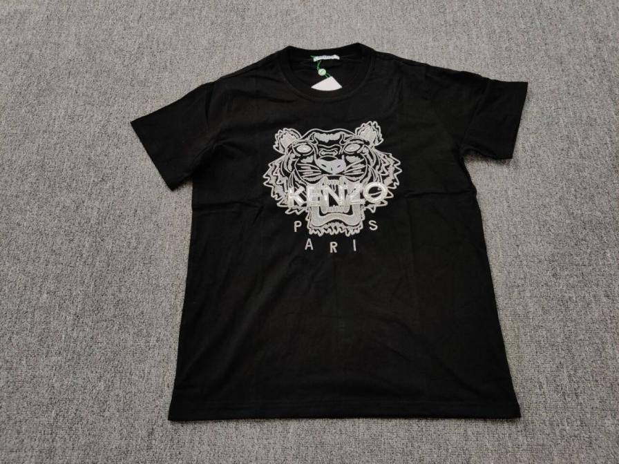 KENZO Paris Tiger Logo Black T-Shirt