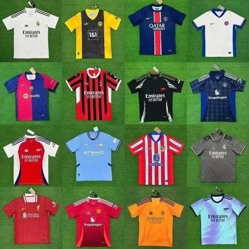 Official Football Club Jerseys for Men and Kids