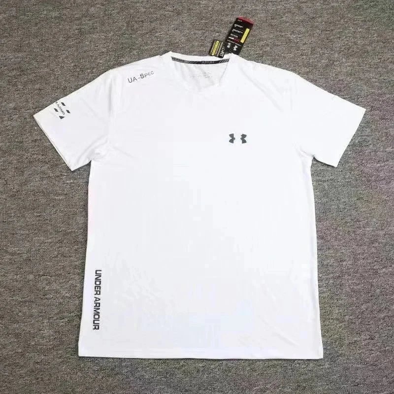 Under Armour UA Spec Short Sleeve T-Shirt Men's White Athletic Shirt