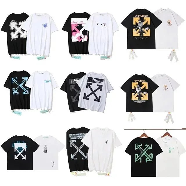 Off-White Arrow Print T-Shirts for Men and Women