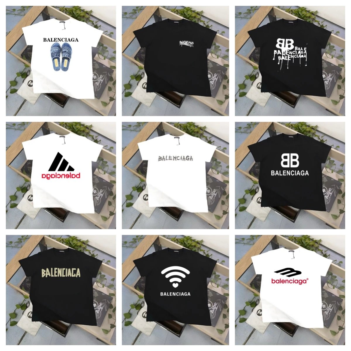 Balenciaga T-Shirts for Men and Women - Fashion Streetwear