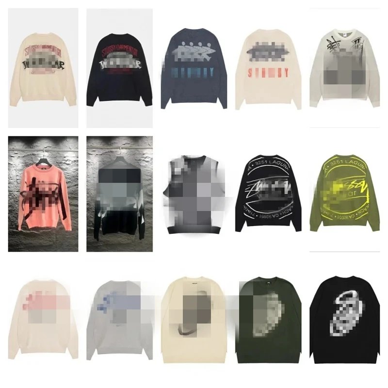 Stussy Crewneck Sweatshirts and Hoodies for Men