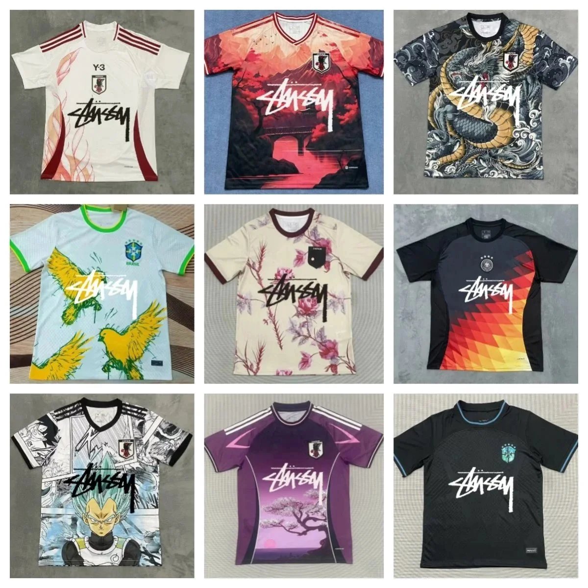 Stussy x Japan National Team Collaboration Soccer Jersey Collection