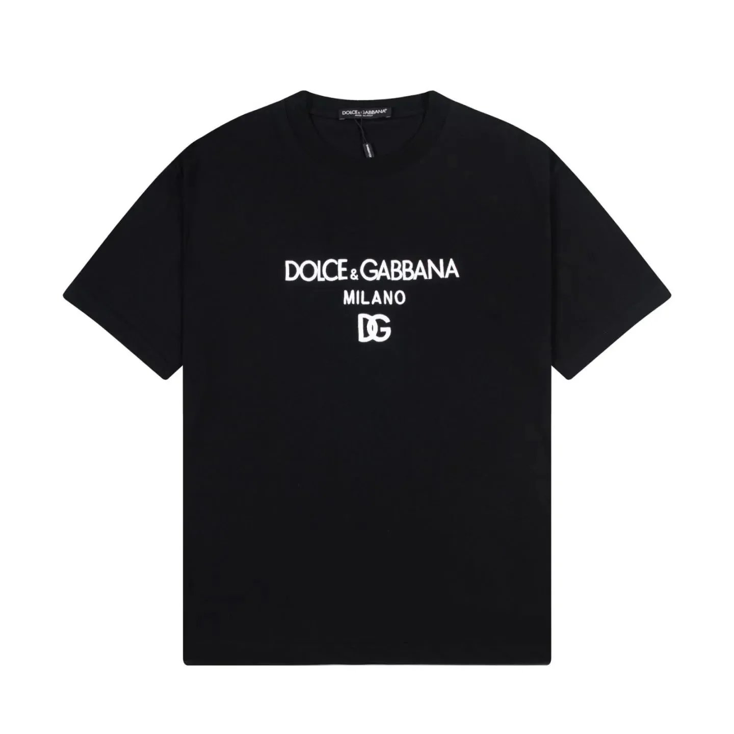 Dolce & Gabbana Milano Logo T-Shirt Black