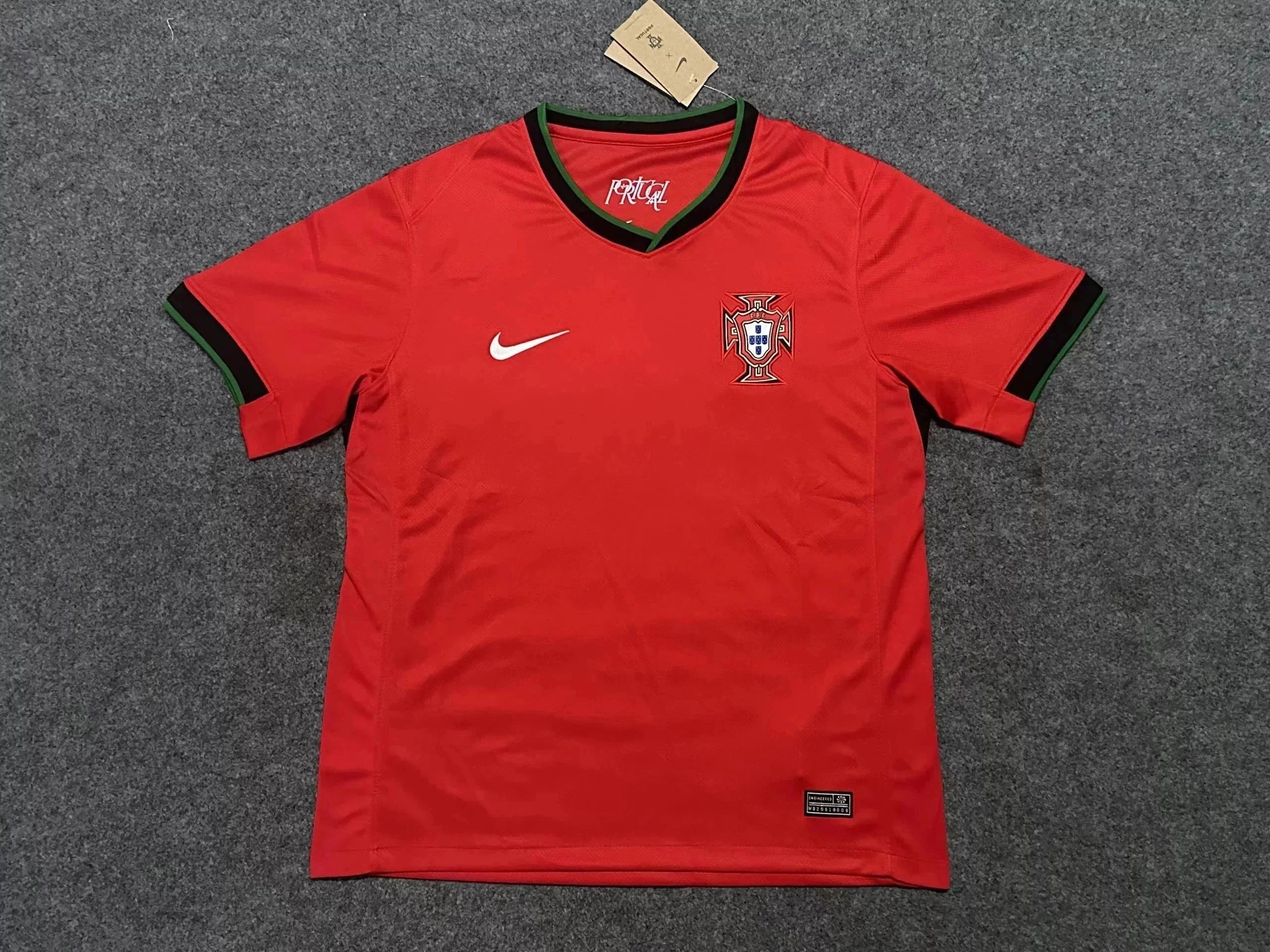 Portugal National Team Home Soccer Jersey Nike Red 2022