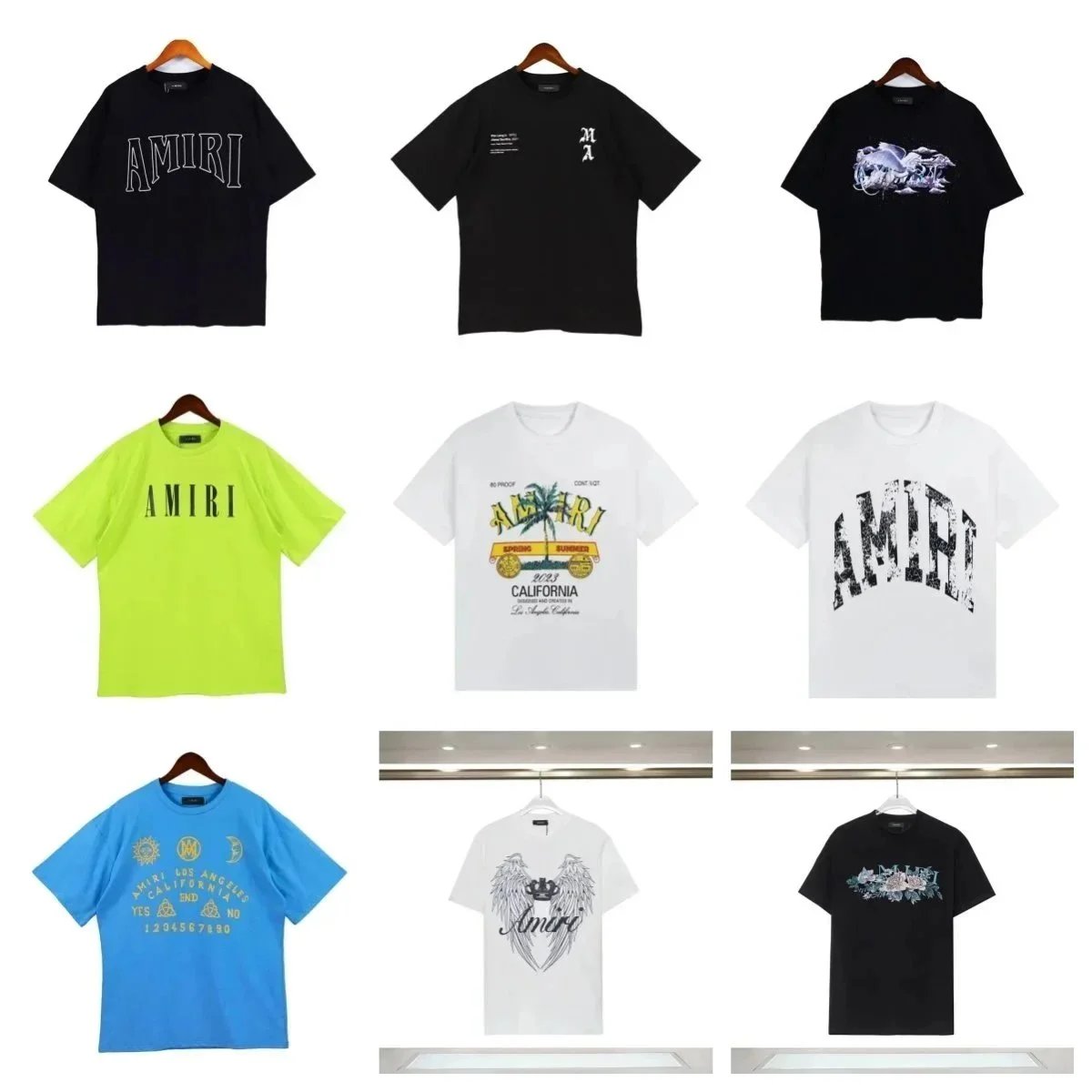 AMIRI T-Shirts Collection - Premium Streetwear Tees
