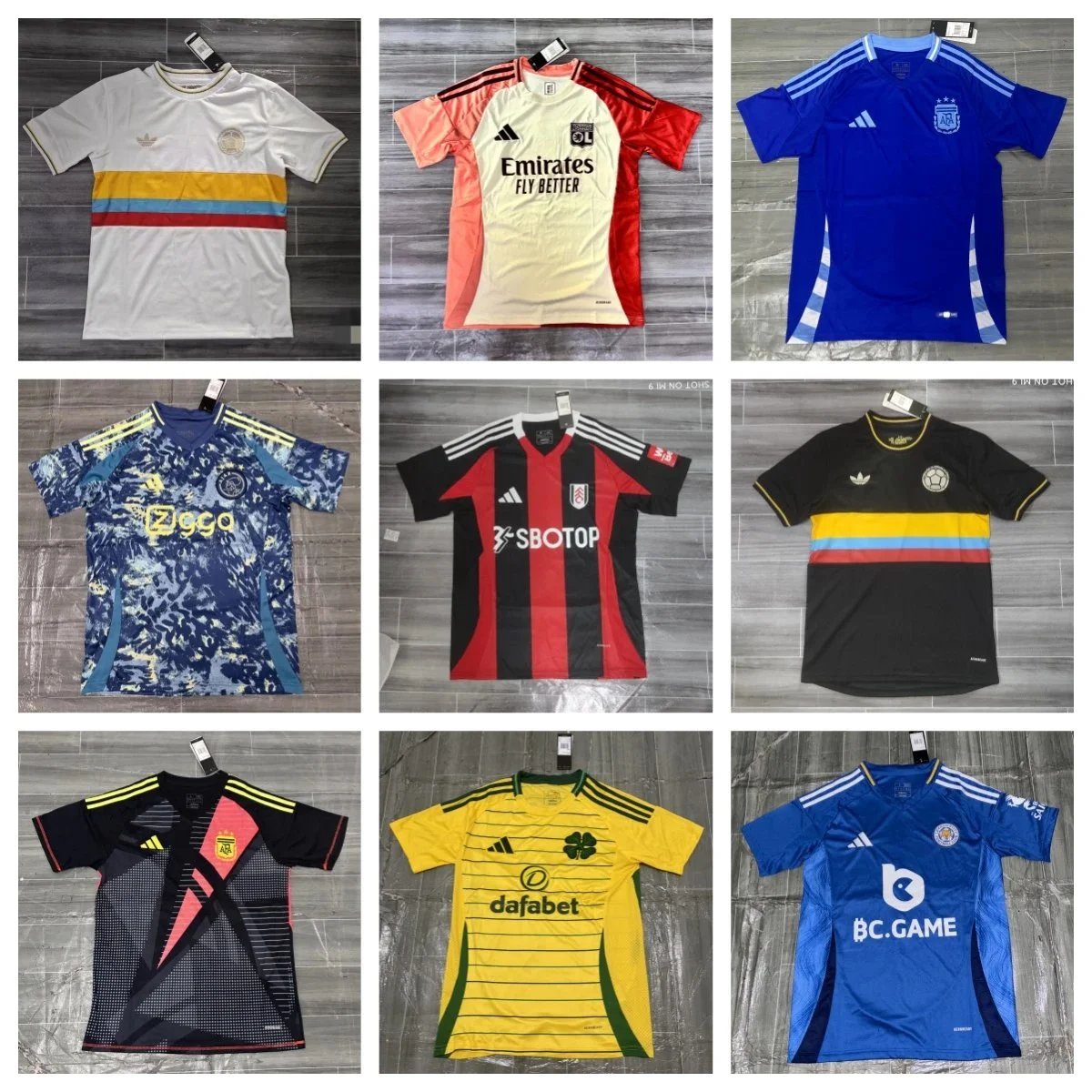 Adidas Football Jerseys Collection for Men and Women