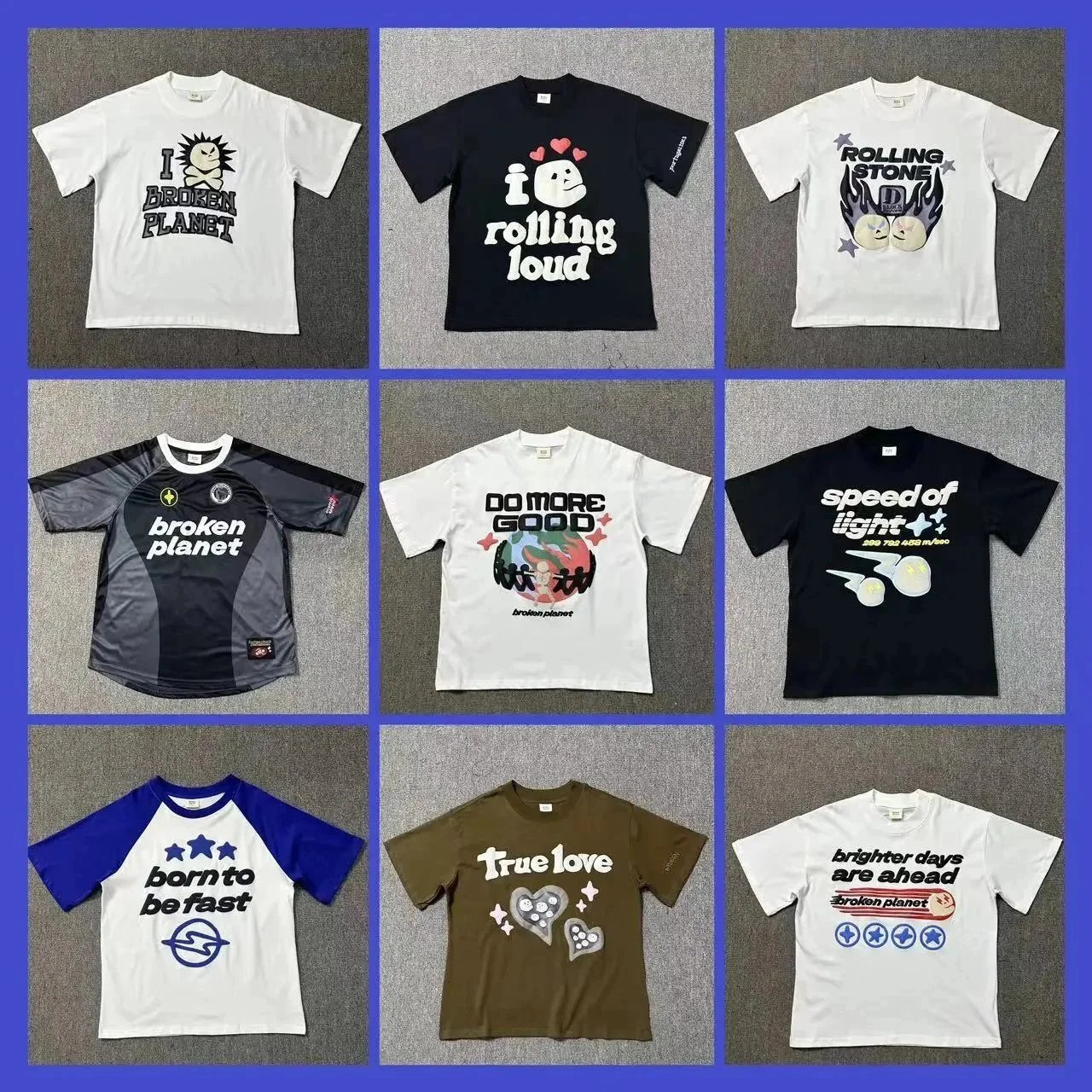 Broken Planet T-Shirts Collection - Trendy Graphic Tees for Men and Women