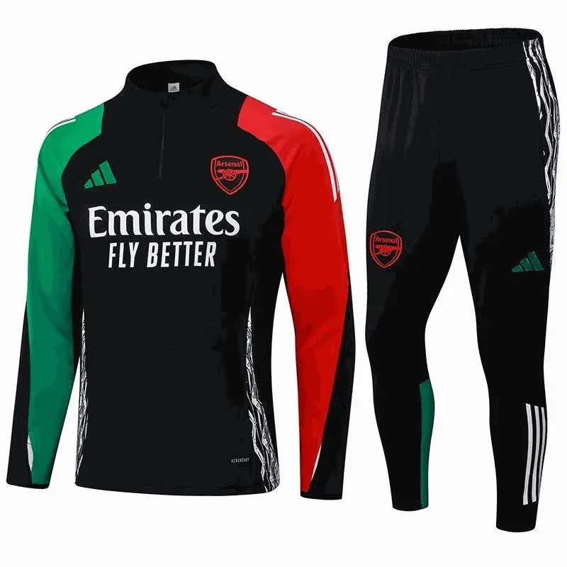 Arsenal Training Kit 2023-2024 Black Red Green