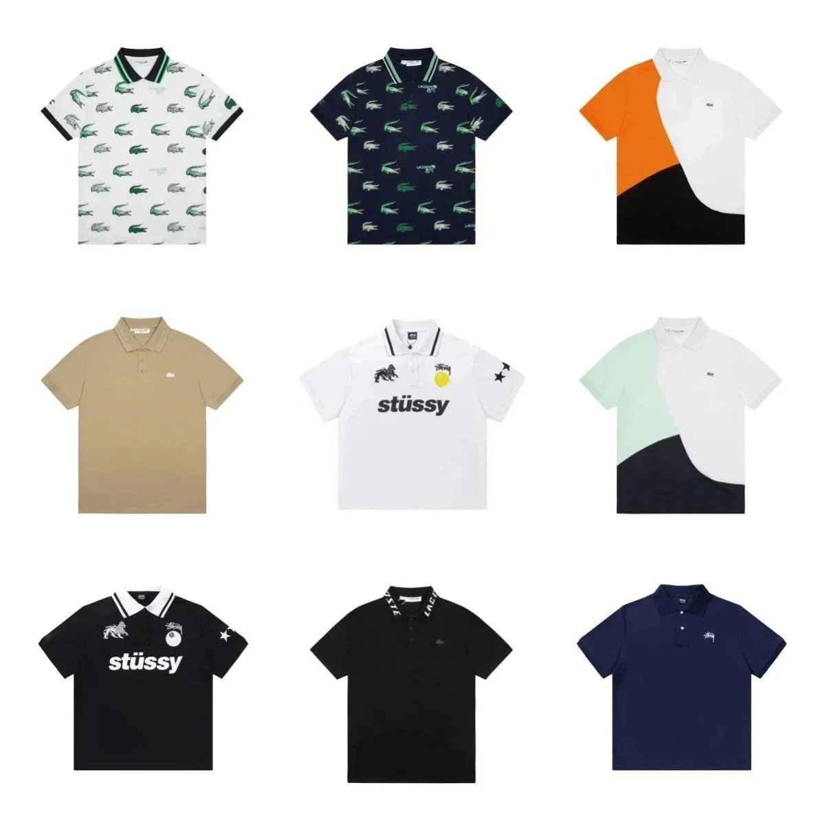 Stussy Polo Shirts Collection - Men's Fashion Brand