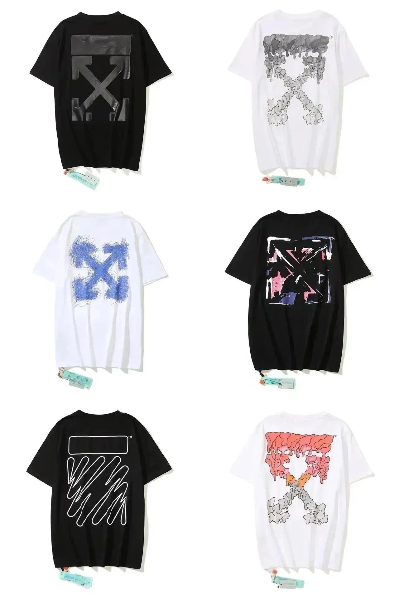 OFF-WHITE T-Shirts with Graphic Designs for Men and Women