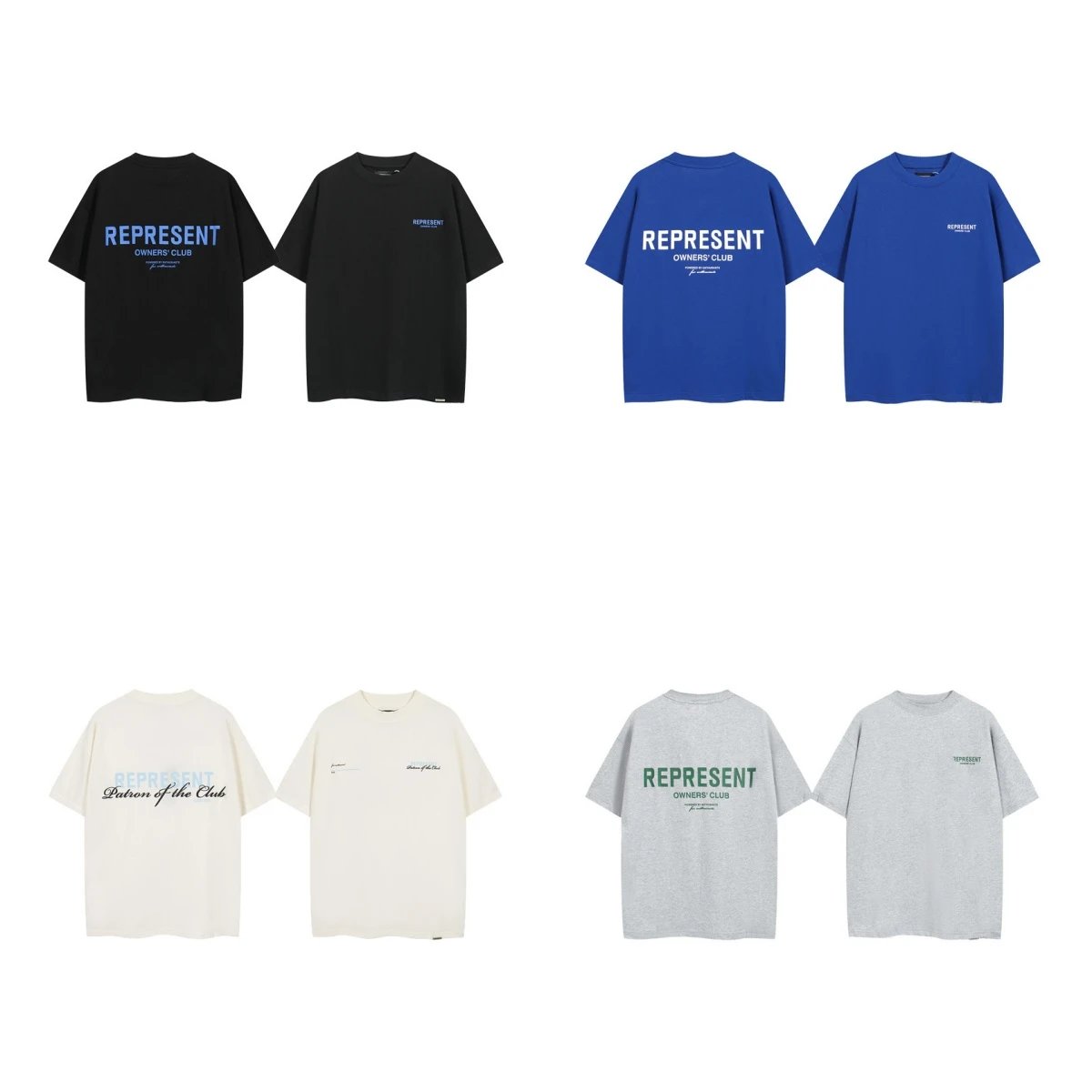 REPRESENT Owners Club T-Shirt Unisex Streetwear Graphic Tee