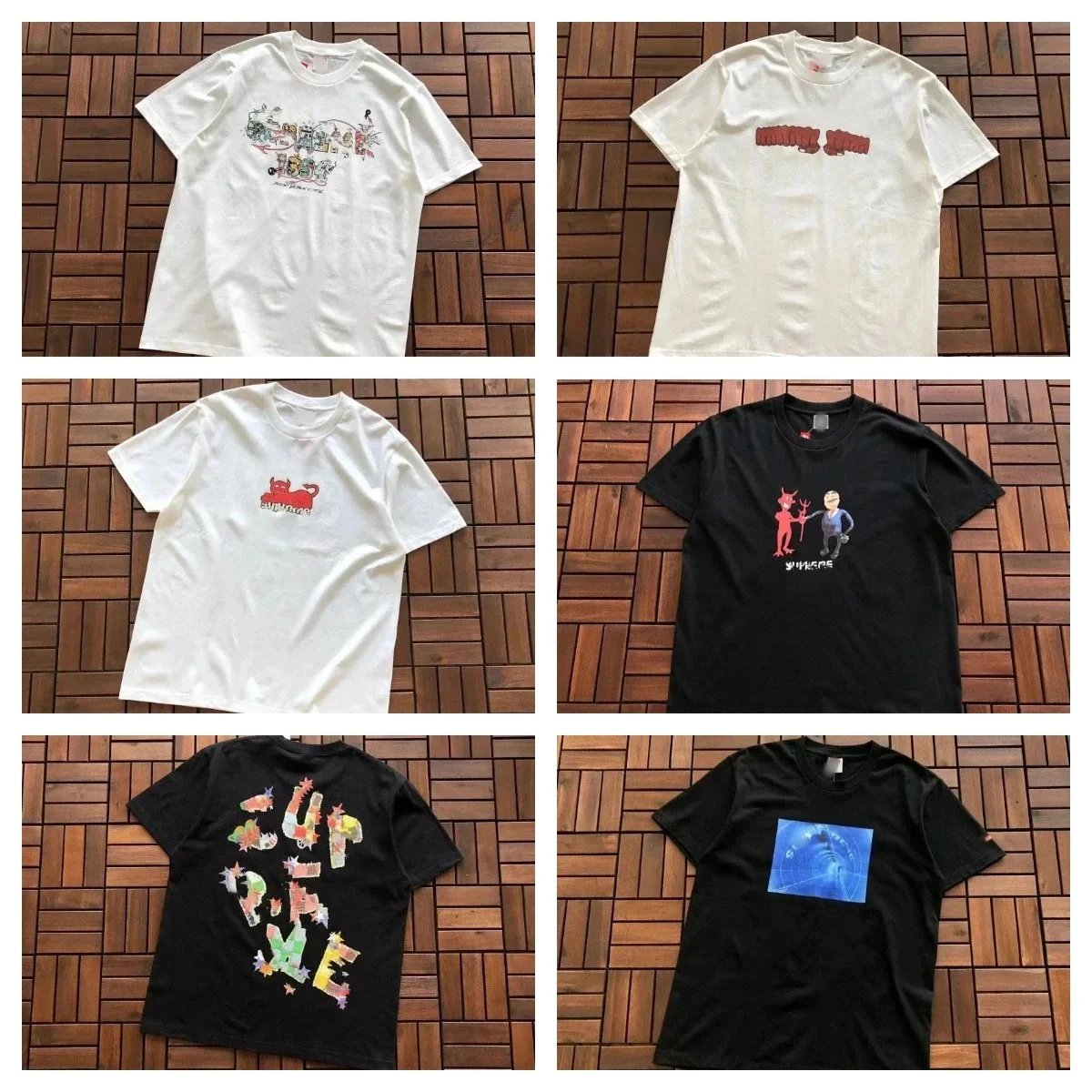 Supreme T-Shirts Collection with Graphic Designs and Logos