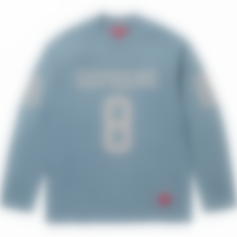 Men's Soccer Jersey Light Blue Number 8