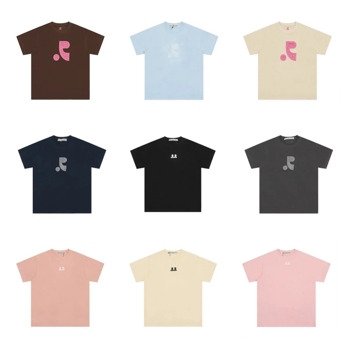 J.C Logo T-Shirt Collection in Multiple Colors