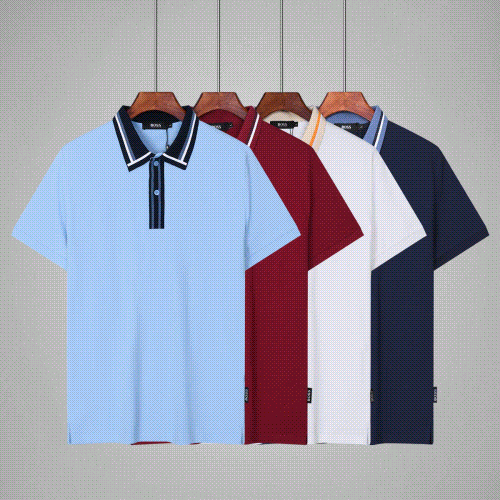 Men's Classic Polo Shirt Short Sleeve Cotton Casual Wear