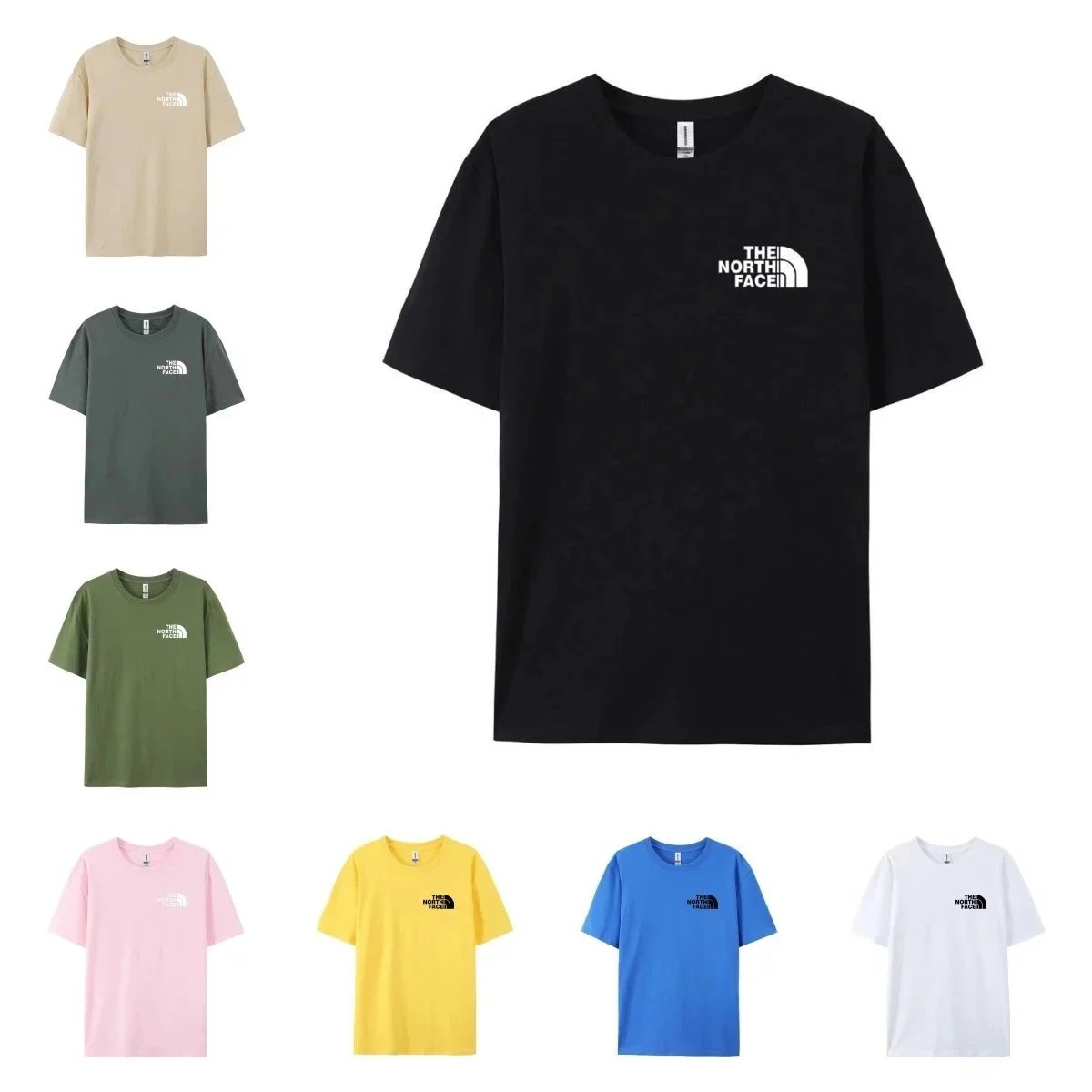 The North Face Logo T-Shirt Unisex Casual Tee