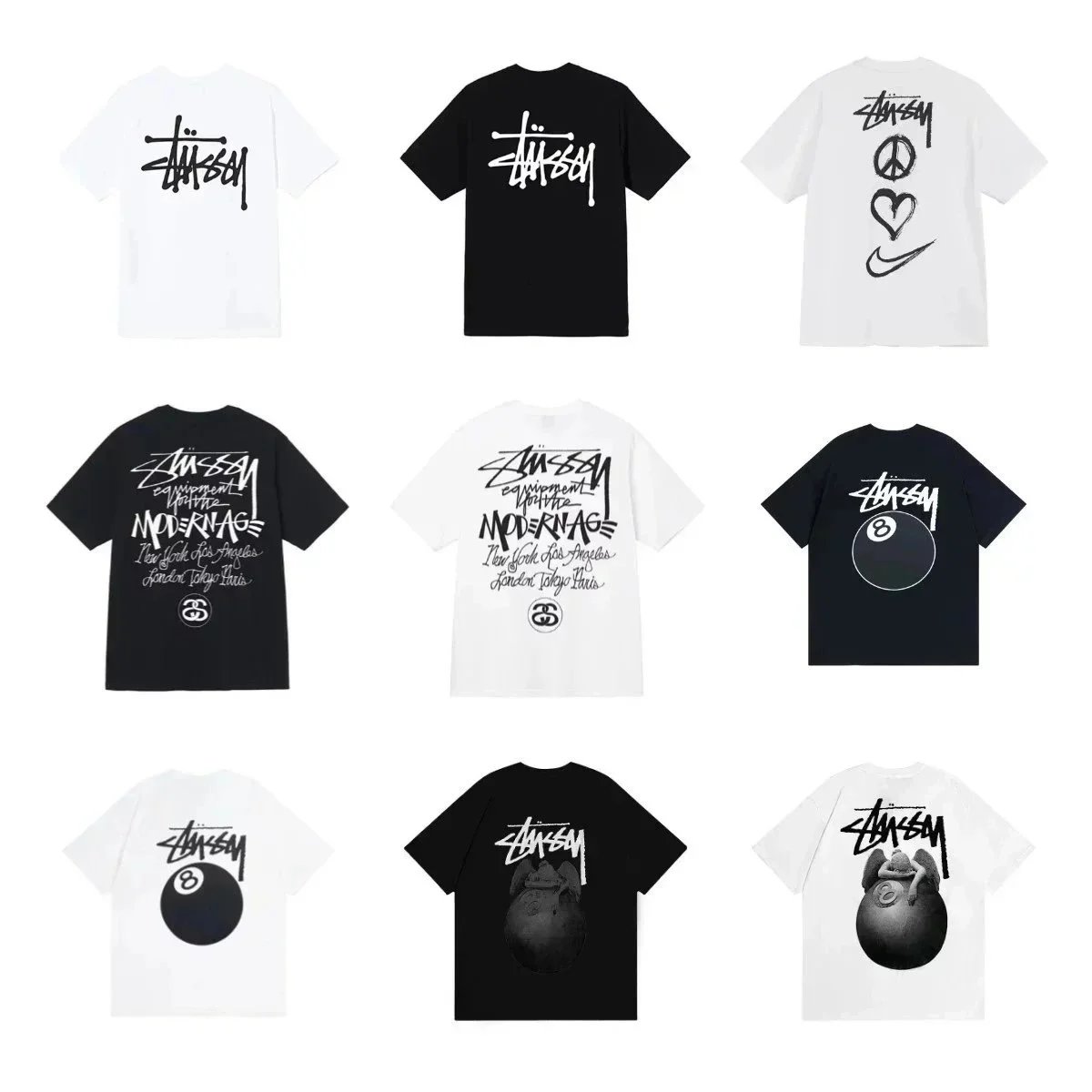 Stussy T-Shirts Collection - Streetwear Fashion