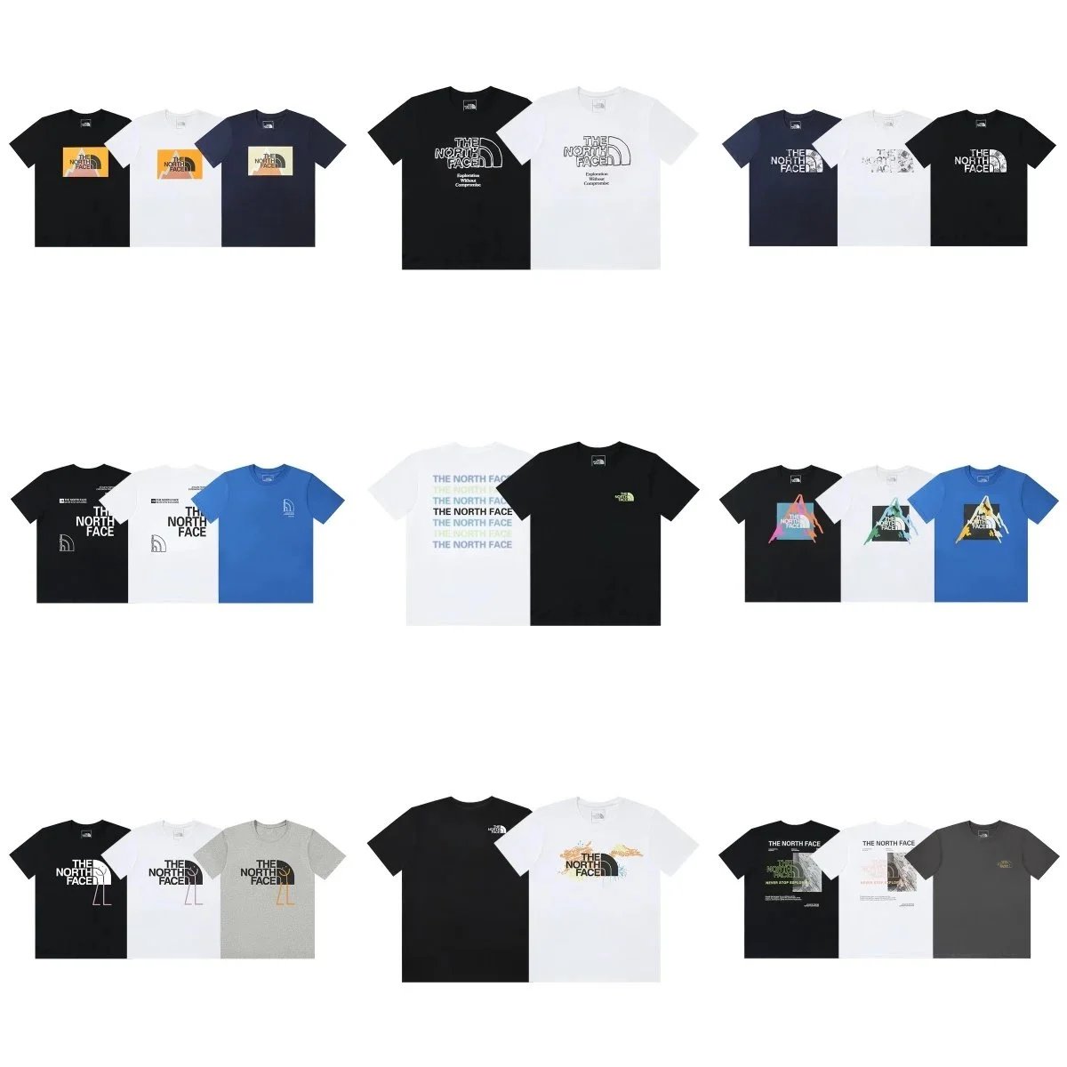 The North Face T-Shirts Collection for Men and Women