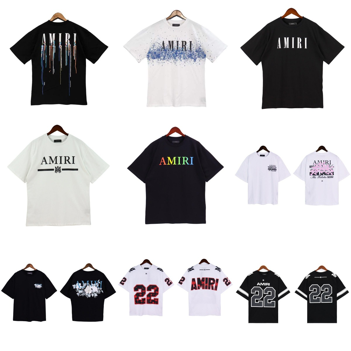 AMIRI T-Shirts Collection - Streetwear Fashion Tees
