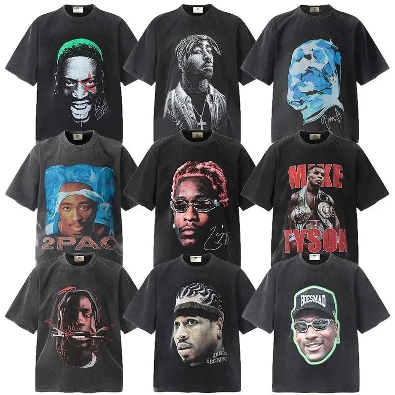 Hip Hop Artist T-Shirts Featuring 2Pac, Mike Tyson, and More
