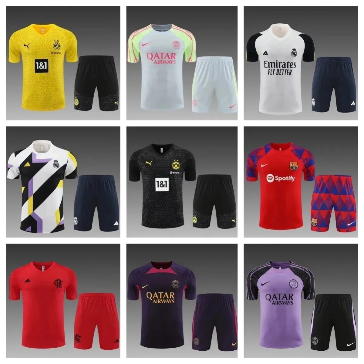 Official Football Kits for Men - Soccer Jerseys and Shorts