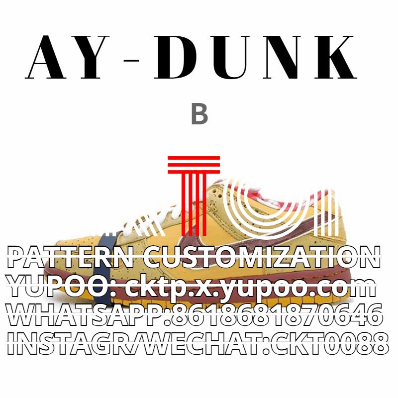 Customized Pattern Sneakers AY-DUNK B Limited Edition