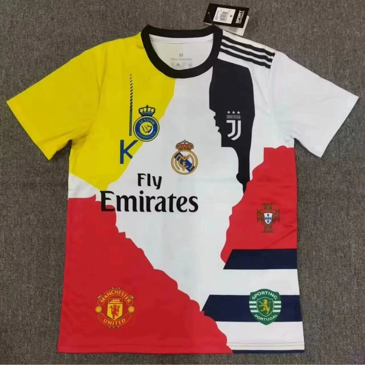 Multi-Team Football Jersey Mashup T-Shirt