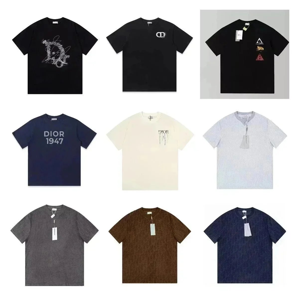 Dior Men's T-Shirts Collection 2023