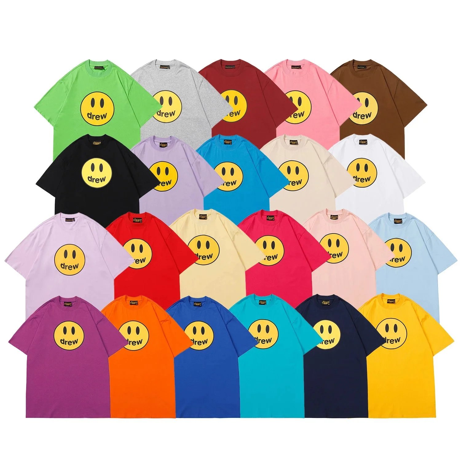 Drew House Smiley Face T-Shirt Collection