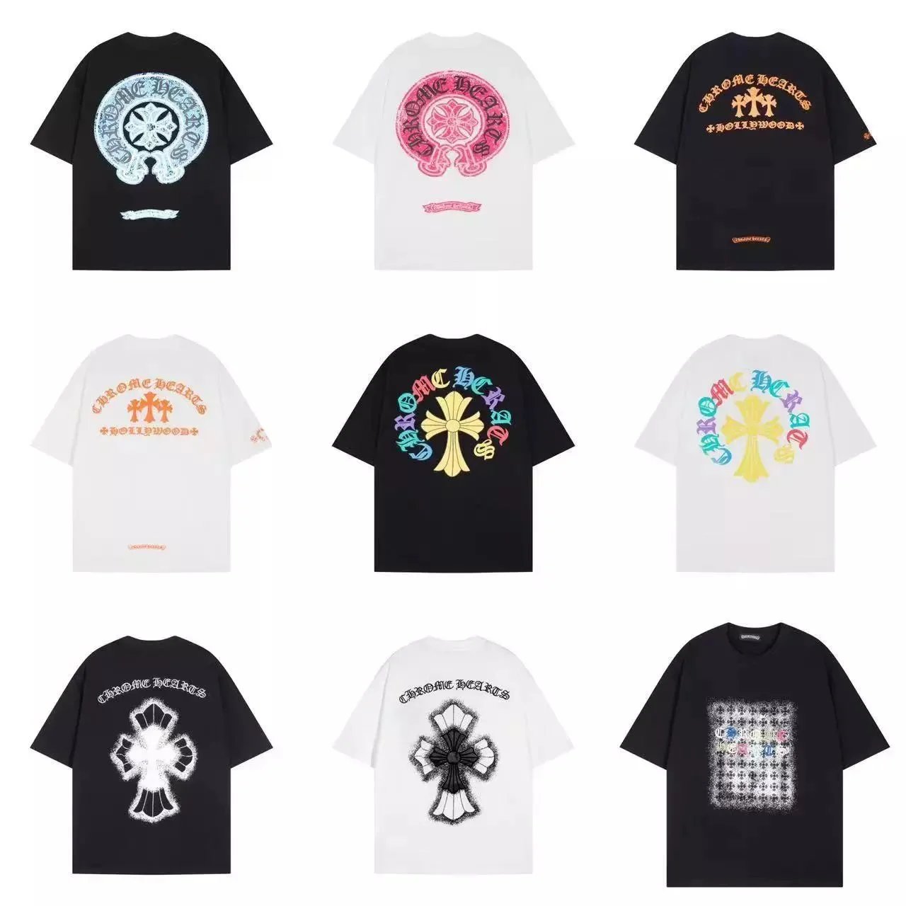 CHRONIC DECADES T-Shirts with Cross and Logo Design