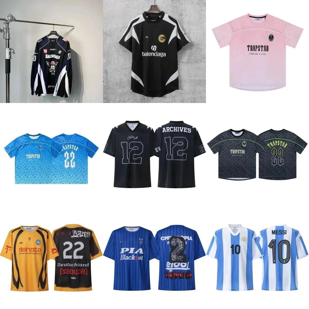 Trapstar Football Jersey Collection 2023 - Limited Edition Soccer Shirts