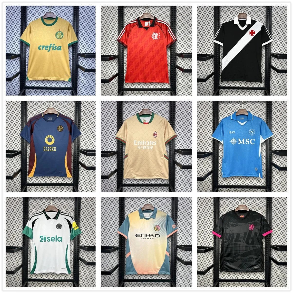Official Football Club Jerseys for Men and Women