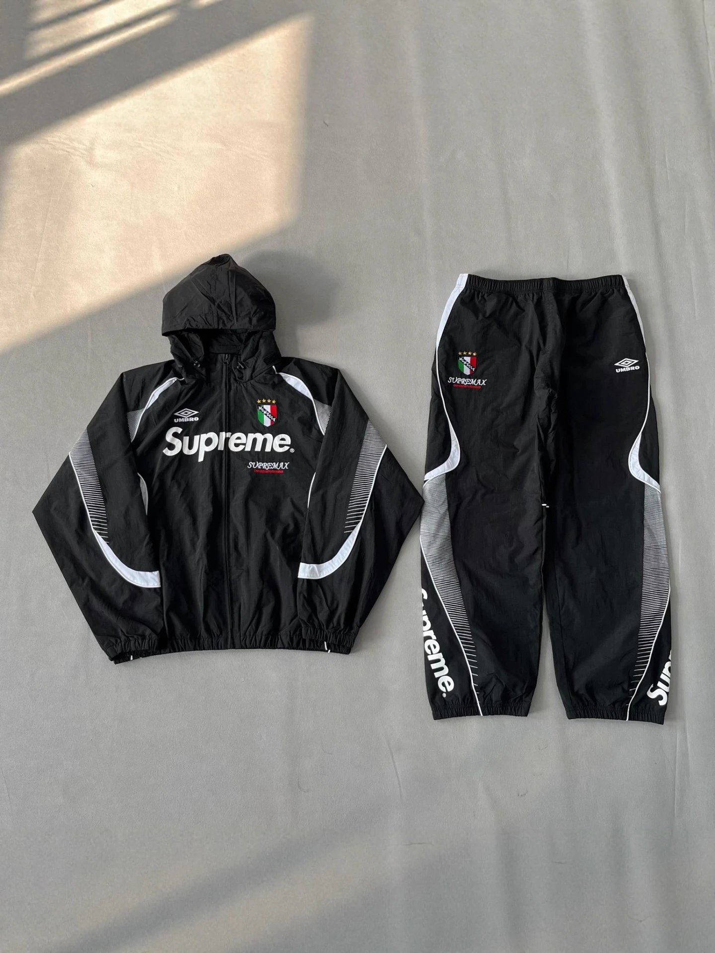 Supreme x Umbro Italy Track Jacket and Pants Set