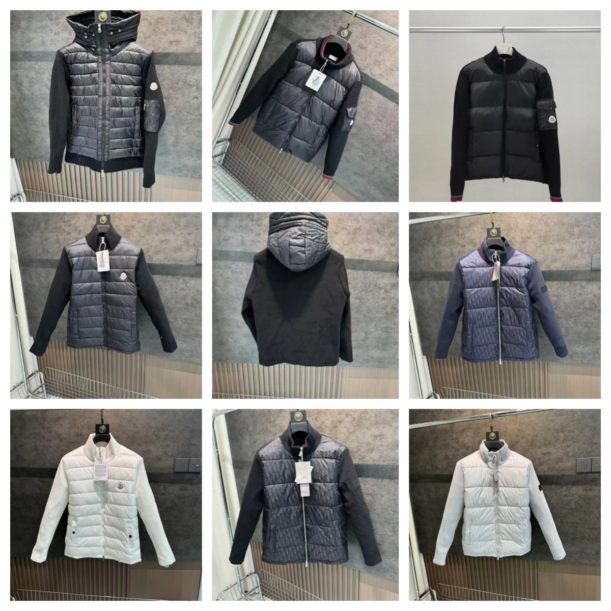 Moncler Down Jacket Women Lightweight Puffer Coat Hooded Winter Outerwear
