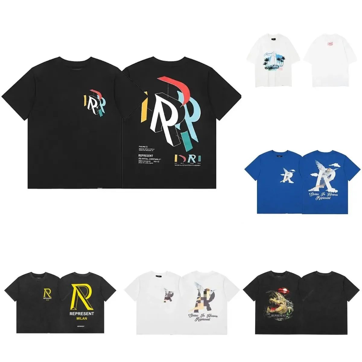 Represent T-Shirts Collection - Streetwear Fashion Design